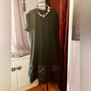 Who What Wear Ruffle Hem Dress